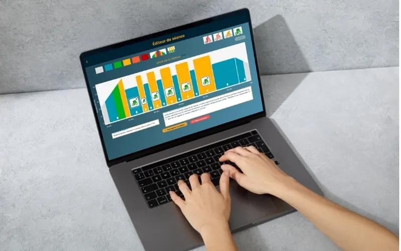 AeroX workout session editor